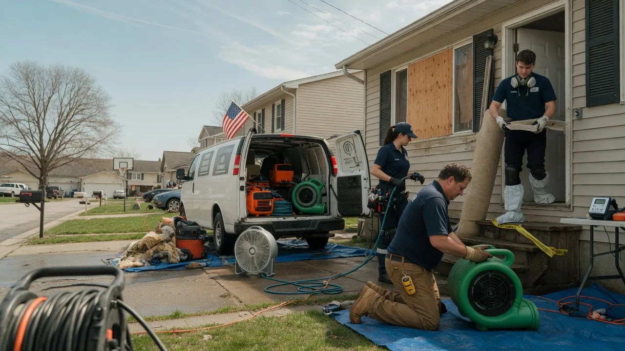 Water Damage Restoration in Scotrun, PA near me